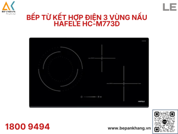Bếp 3 điện từ kết hợp Hafele HC-M773D 536.61.705